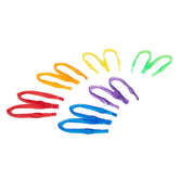 Set 12 pensete translucide colorate, TickiT