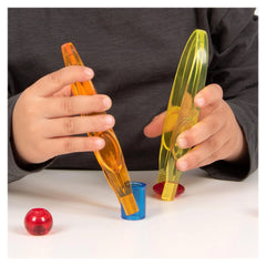 Set 12 pensete translucide colorate, TickiT