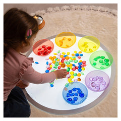 Set de sortare, pietre pretioase translucide, 144 piese