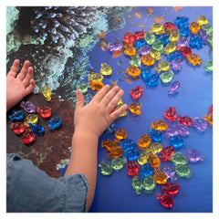 Set de sortare, Pestisori translucizi, 120 piese