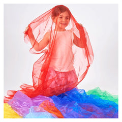 Rainbow Organza, set 7 culori, TickiT