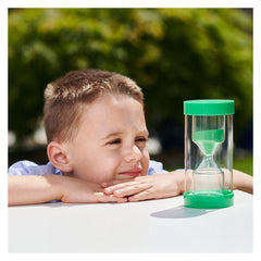 Clepsidra jumbo cu nisip verde, 1 minut, TickiT