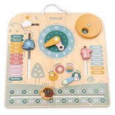 Calendar educativ din lemn in lb. engleza, Viga Toys