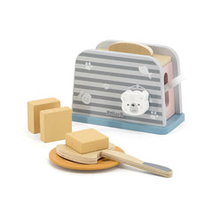 Toaster din lemn cu accesorii, nordic colors