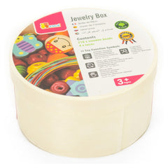 Margele de insirat din lemn, 210 buc., Viga Toys