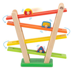 Pista de curse din lemn cu rotite, Wonderworld