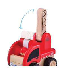 Masinuta de pompieri din lemn, Wonderworld