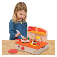 Aragaz din lemn cu accesorii, Wonderworld