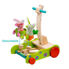 Antemergator din lemn Iepurasii saltareti