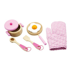 Accesorii de bucatarie din lemn, Viga Toys