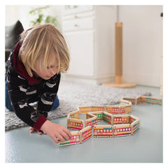 Domino Train, joc educativ din lemn