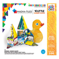 Magna-Tiles Structures, 10 ratuste de cauciuc, Eric Carle