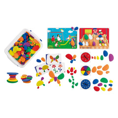 Rainbow Pebbles, Classroom Set, 299 piese