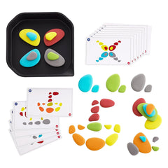 Funplay Pebbles, pietricele cu tava si activitati