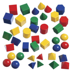 Forme geometrice mici 3D, solide, Edx Education