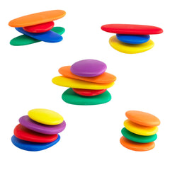 Junior Rainbow Pebbles, set de activitati cu pietricele