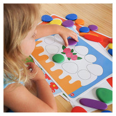 Rainbow Pebbles, pietricele cu carduri de activitati