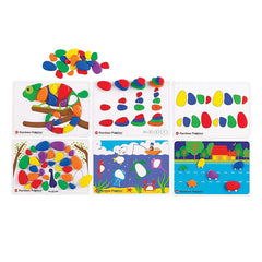 Rainbow Pebbles, pietricele cu carduri de activitati