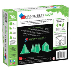 MAGNA-TILES Glow, set magnetic fosforescent