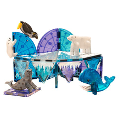 MAGNA-TILES Arctic Animals, set magnetic