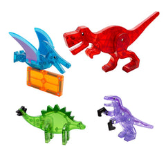 MAGNA-TILES Dino World, set magnetic 40 de piese