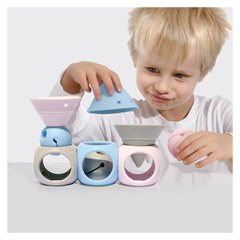 Building Genius, set senzorial pentru bebe, nordic colors