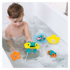 Broscutele simpatice, set creativ de baie, Quut Toys