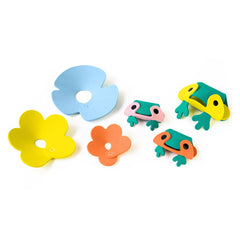 Broscutele simpatice, set creativ de baie, Quut Toys