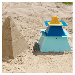 Pira, set forme pentru nisip piramide, Quut Toys