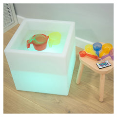 Sensory Cube, cub luminos pentru activitati, TickiT