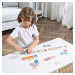 Invatam numerele!, puzzle din lemn, nordic color